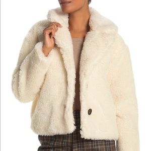 Avec Les Filles faux fur coat- size S